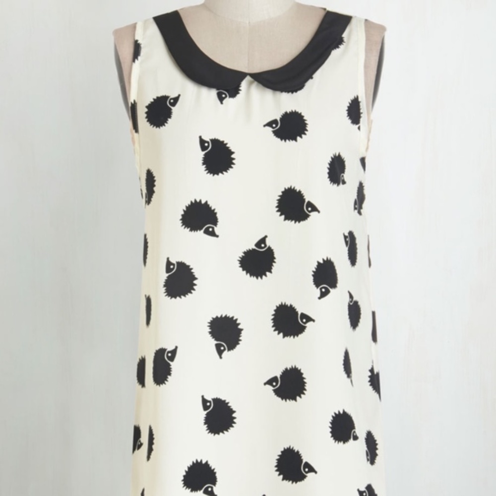 ModCloth Classy Collector Top in Hedgehog 2X